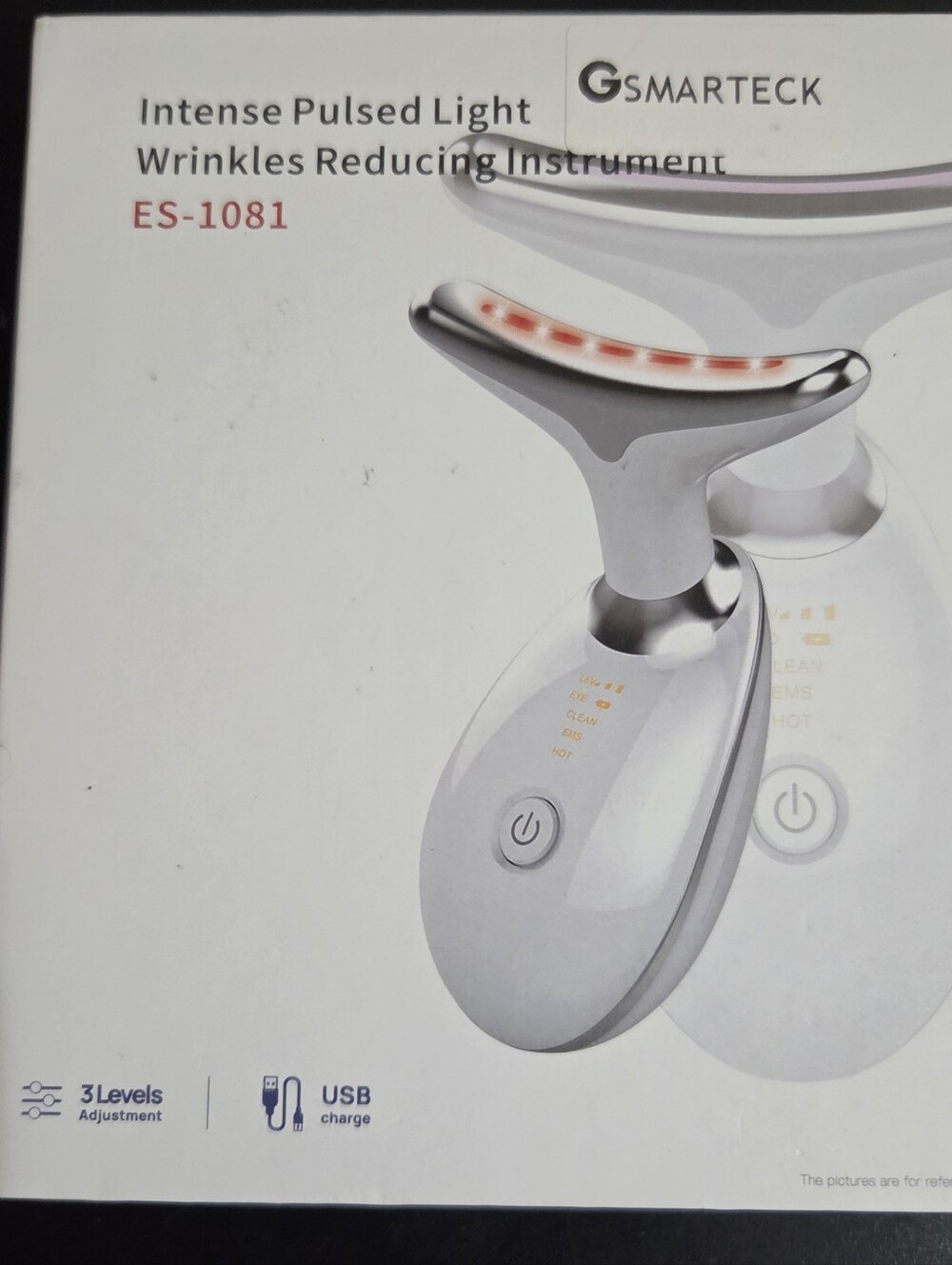 OFF TIKTOK   ES-1081 White Intense Pulsed Light Wrinkle Reducing Instrument